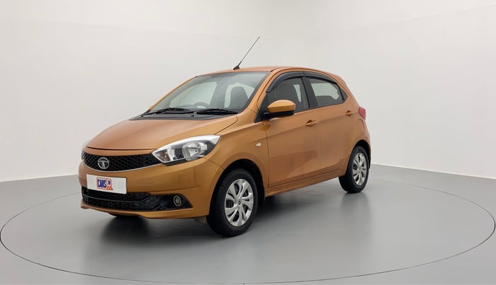 2016 Tata Tiago XT 1.2 REVOTRON, Petrol, Manual, 1,26,689 km, Left Front Diagonal (45- Degree) View