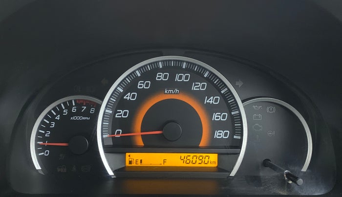 2015 Maruti Wagon R 1.0 VXI, Petrol, Manual, 46,090 km, Odometer Image