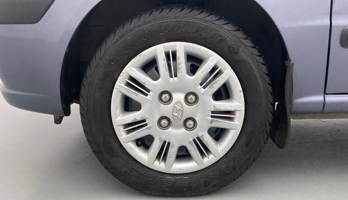 2010 Hyundai Santro Xing GLS, Petrol, Manual, 39,291 km, Left Front Wheel