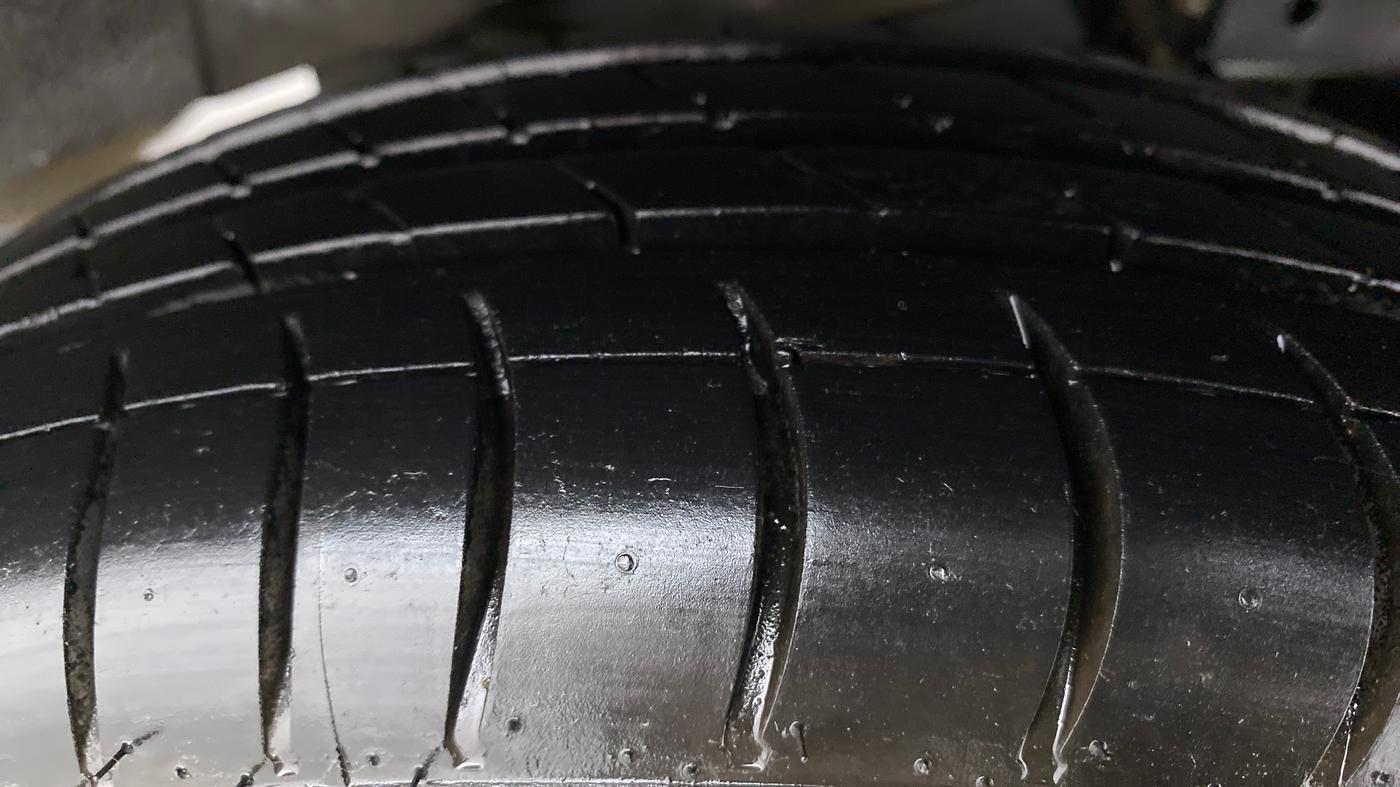 2010 Hyundai Santro Xing GLS, Petrol, Manual, 39,291 km, Left Rear Tyre Tread