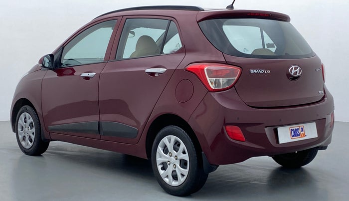 2014 Hyundai Grand i10 SPORTS 1.2 VTVT, Petrol, Manual, 41,654 km, Left Back Diagonal (45- Degree) View