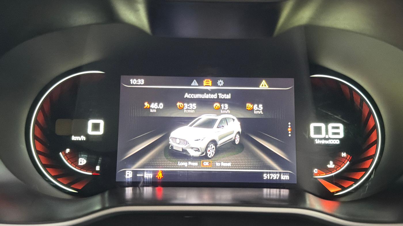 2023 MG ASTOR SHARP 1.5 MT, Petrol, Manual, 51,797 km, Odometer Image
