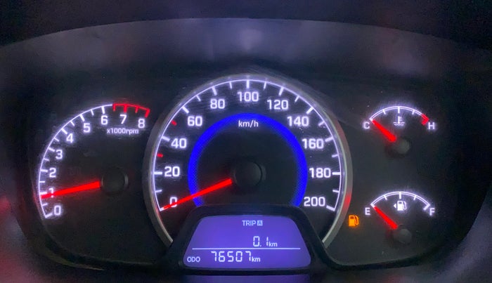 2017 Hyundai Grand i10 MAGNA 1.2 KAPPA VTVT, Petrol, Manual, 76,507 km, Odometer Image