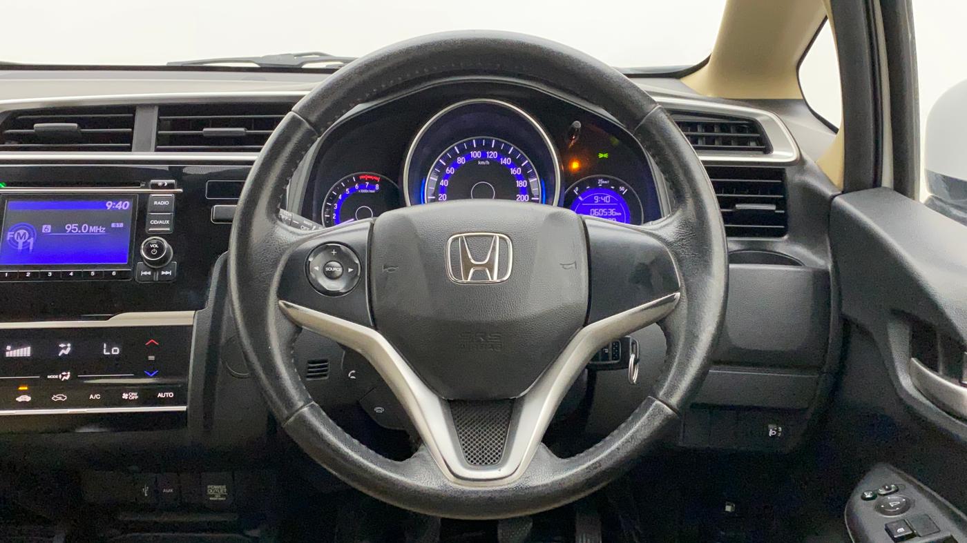 2017 Honda Jazz 1.2L I-VTEC V, Petrol, Manual, 60,536 km, Steering Wheel Close Up