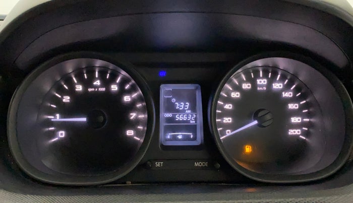 2017 Tata Tiago XT PETROL, CNG, Manual, 56,632 km, Odometer Image