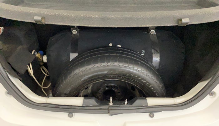 2017 Tata Tiago XT PETROL, CNG, Manual, 56,632 km, Boot Inside