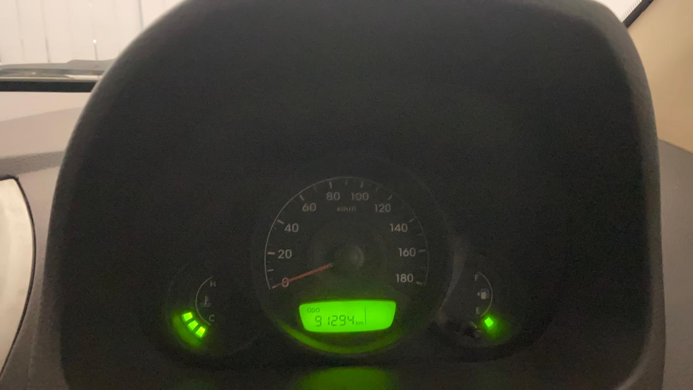 2013 Hyundai Eon ERA +, Petrol, Manual, 91,287 km, Odometer Image