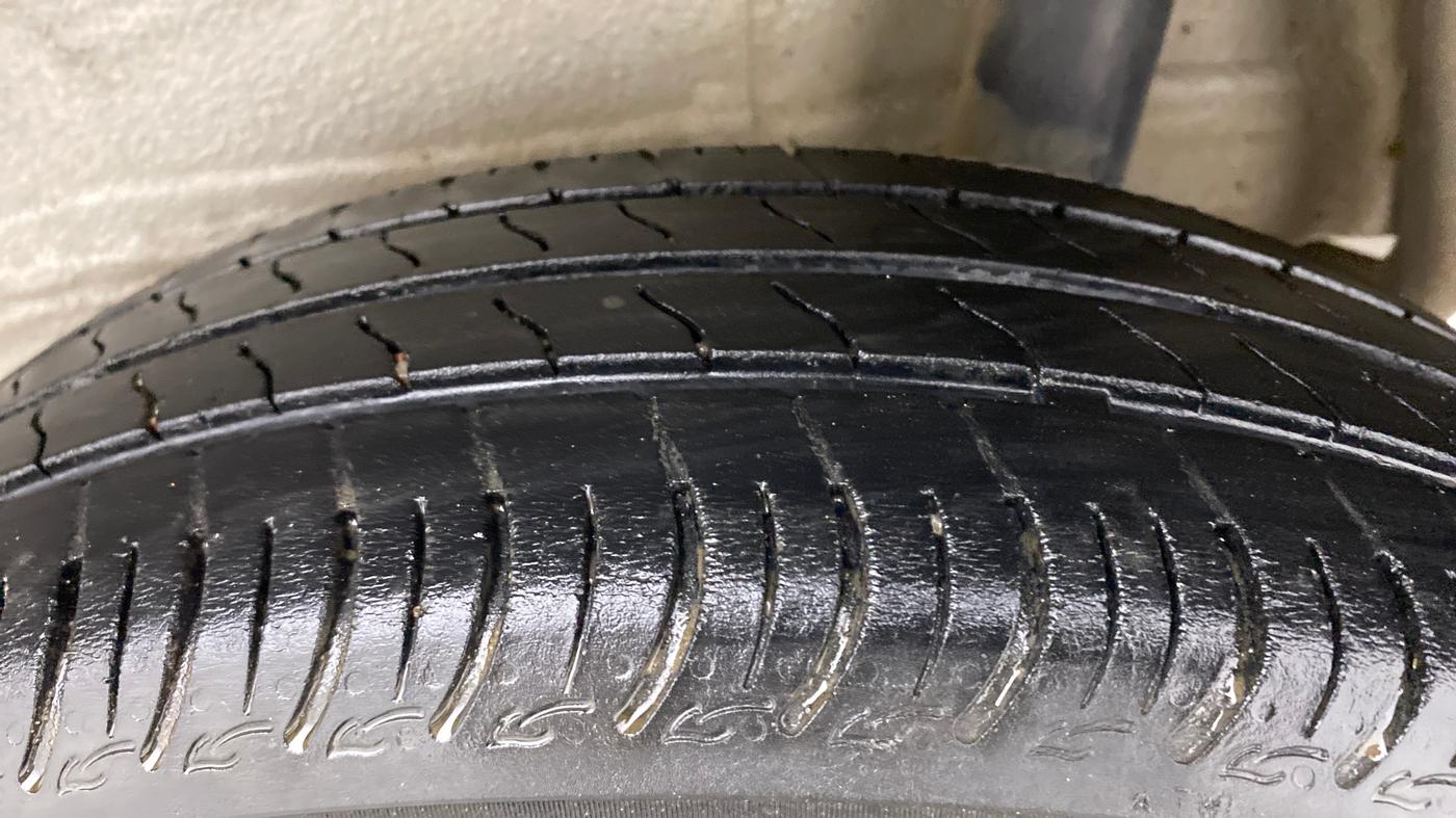 2020 Maruti S PRESSO VXI, Petrol, Manual, 57,970 km, Left Rear Tyre Tread