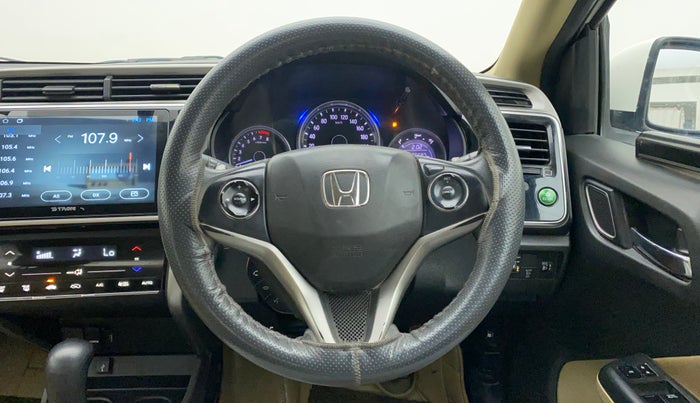2017 Honda City 1.5L I-VTE V CVT, CNG, Automatic, 95,587 km, Steering Wheel Close Up
