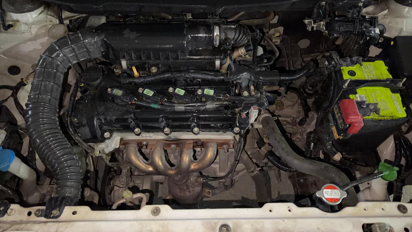 2021 Toyota Glanza G, Petrol, Manual, 54,359 km, Engine View