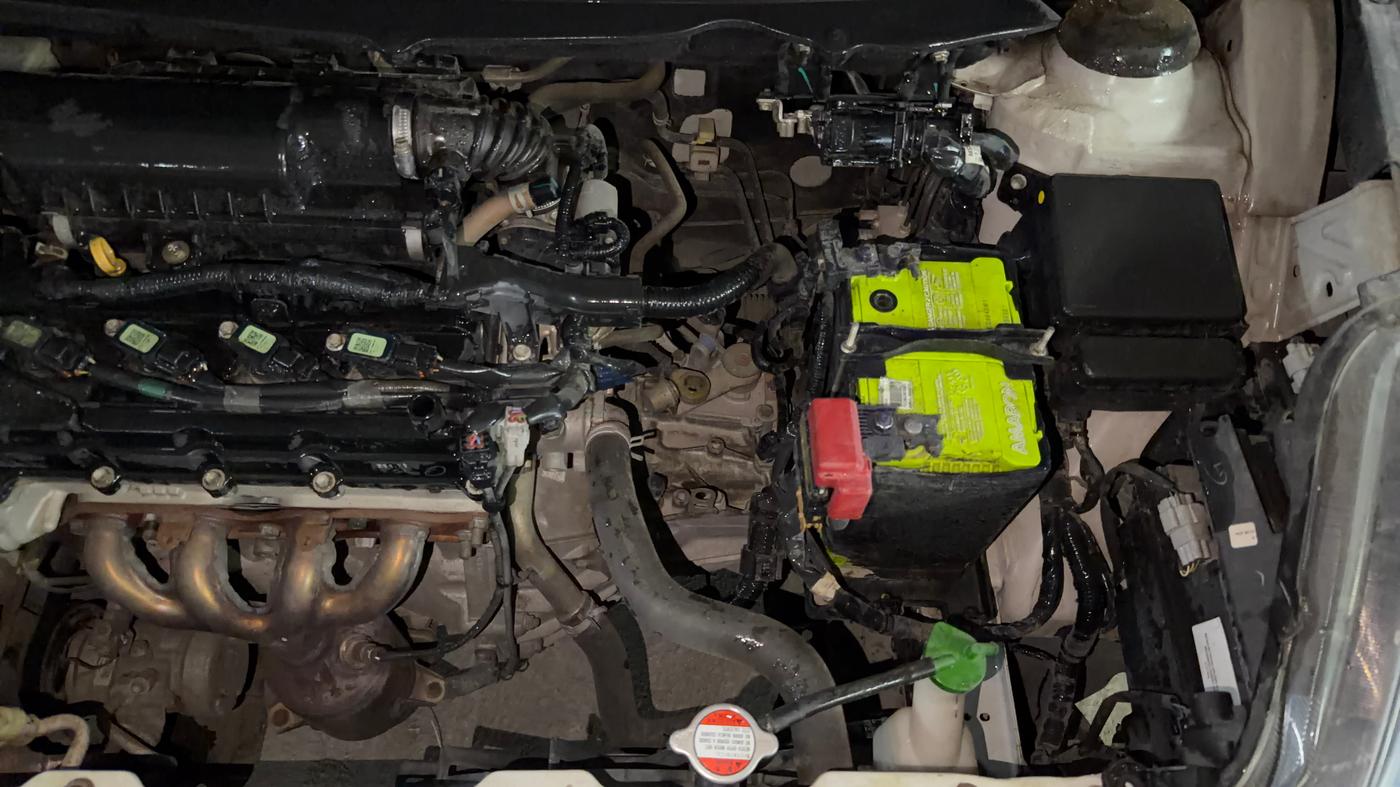 2021 Toyota Glanza G, Petrol, Manual, 54,359 km, Engine View - Left