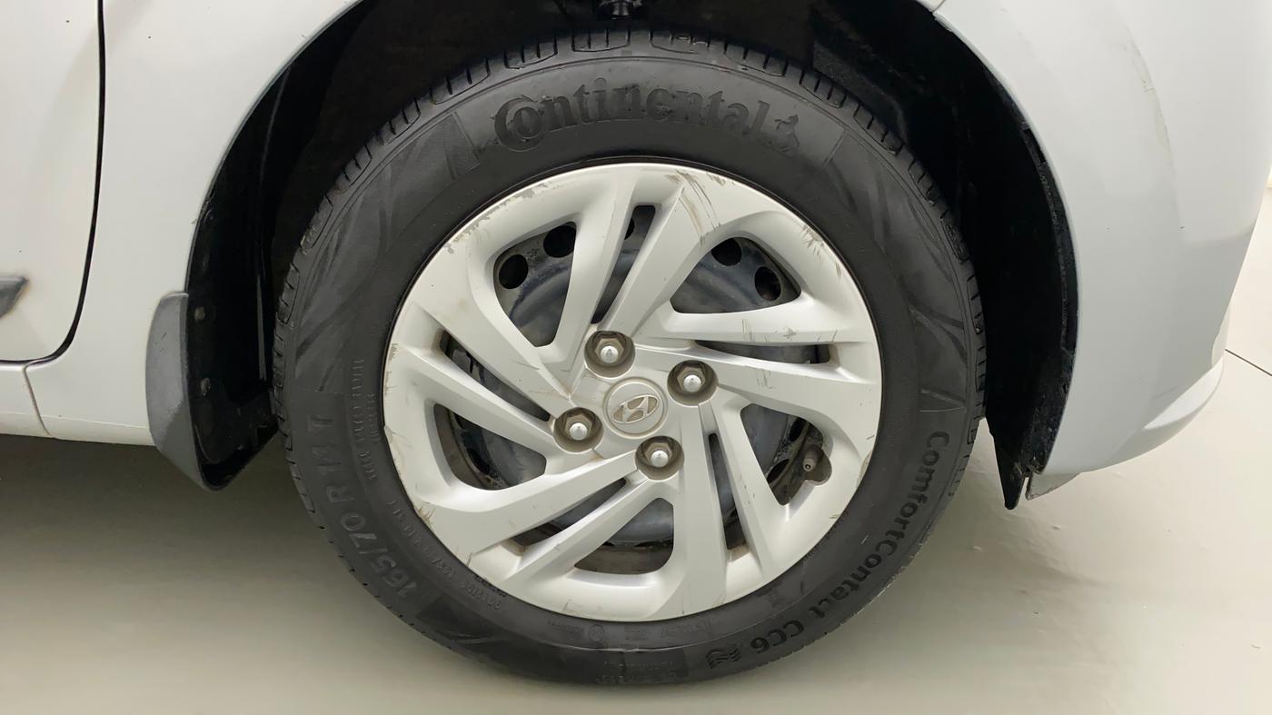 2020 Hyundai AURA S 1.2 CNG, CNG, Manual, 68,025 km, Right Front Wheel