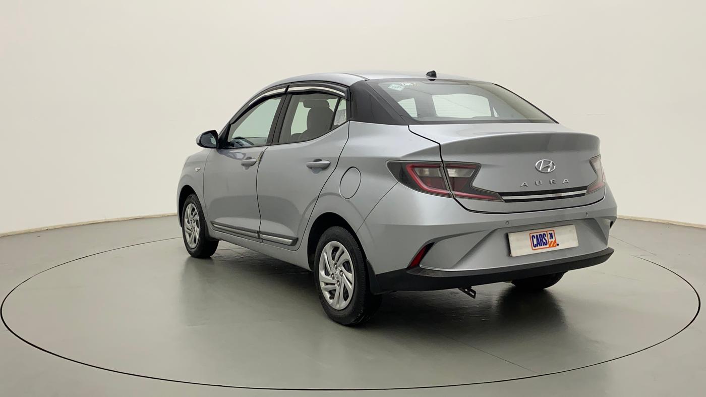 2020 Hyundai AURA S 1.2 CNG, CNG, Manual, 68,025 km, Left Back Diagonal