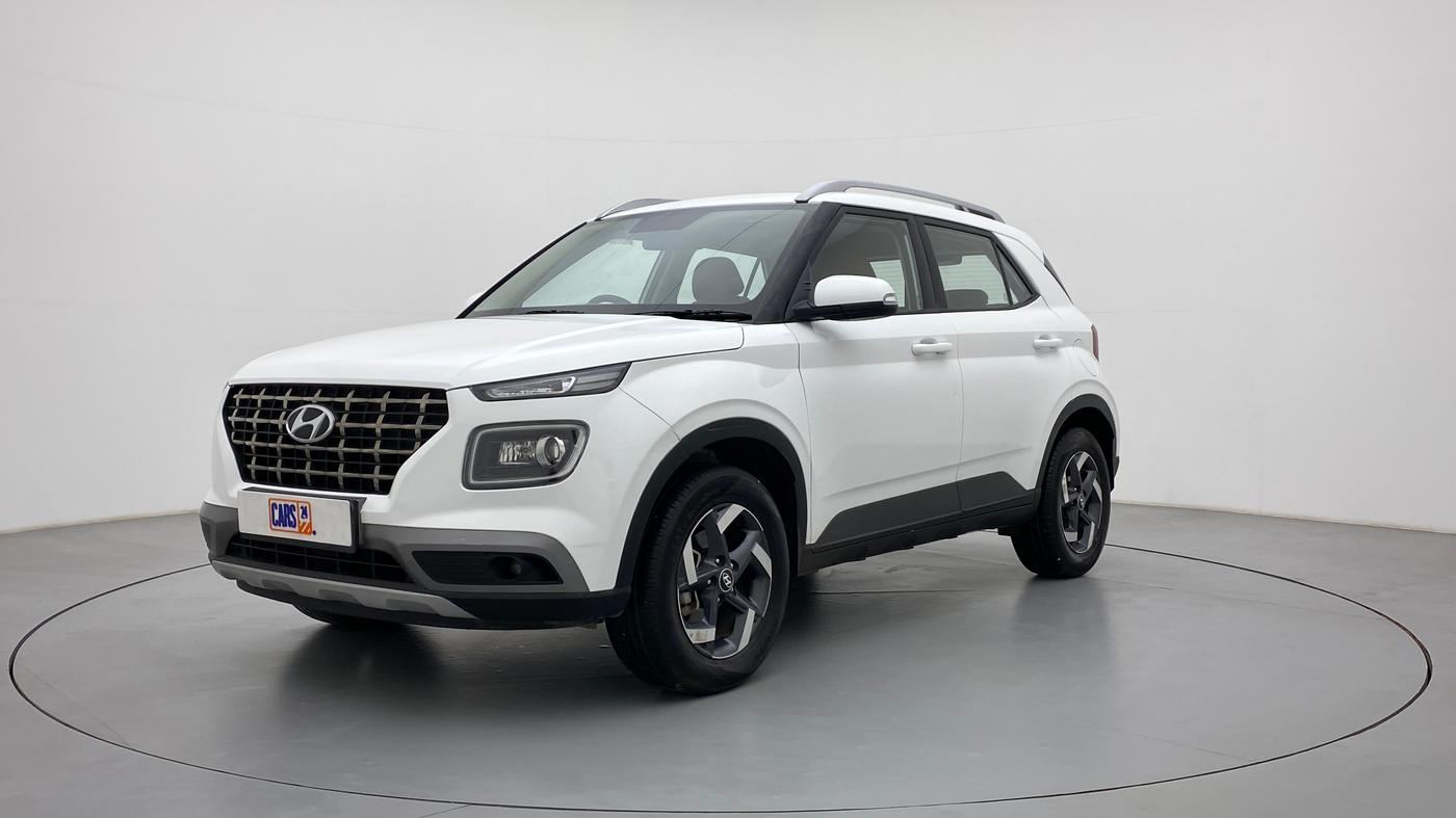 2020 Hyundai VENUE SX 1.0 GDI IMT, Petrol, Manual, 14,438 km, Left Front Diagonal