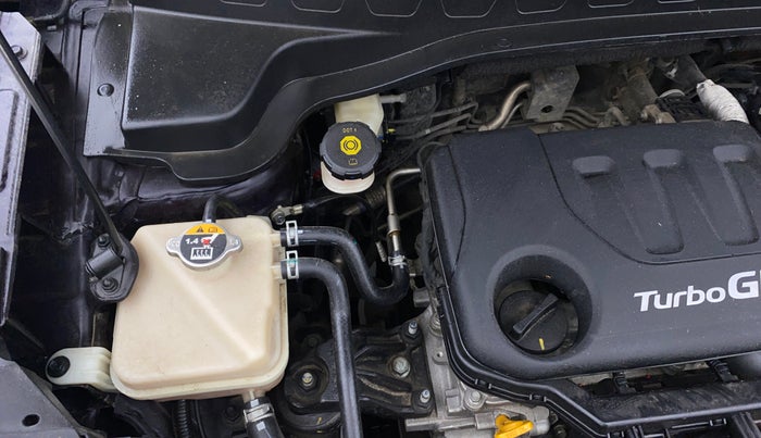 2024 KIA SONET HTX PLUS 1.0 TURBO PETROL IMT, Petrol, Manual, 33,565 km, Engine View - Right