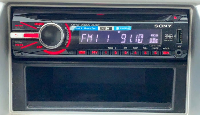 2010 Maruti Zen Estilo VXI, Petrol, Manual, 40,992 km, Infotainment System