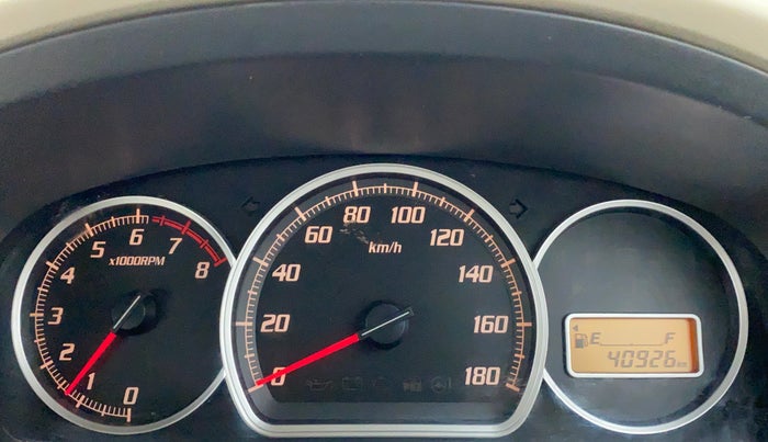 2010 Maruti Zen Estilo VXI, Petrol, Manual, 40,992 km, Odometer Image