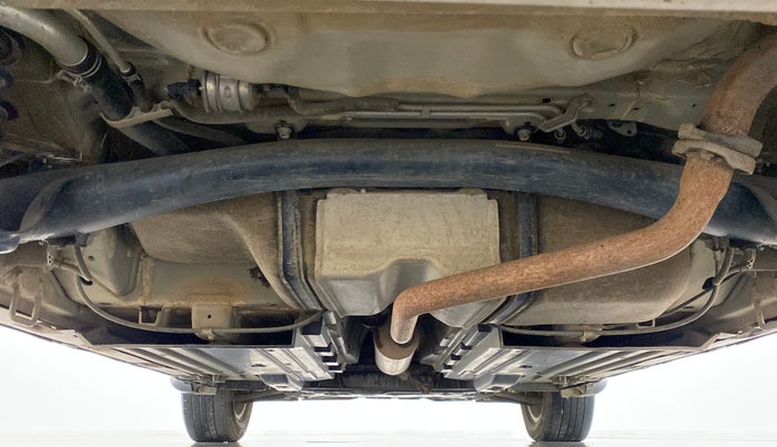 2020 Maruti Vitara Brezza ZXI+ AT SHVS, Petrol, Automatic, 52,398 km, Rear Underbody