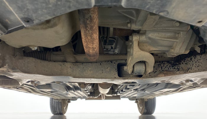 2020 Maruti Vitara Brezza ZXI+ AT SHVS, Petrol, Automatic, 52,398 km, Front Underbody