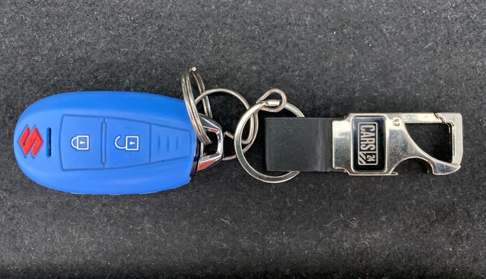 2020 Maruti Vitara Brezza ZXI+ AT SHVS, Petrol, Automatic, 52,398 km, Key Close Up