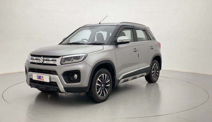 2020 Maruti Vitara Brezza ZXI+ AT SHVS, Petrol, Automatic, 52,398 km, Left Front Diagonal