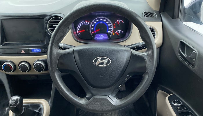 2015 Hyundai Grand i10 MAGNA 1.2 KAPPA VTVT, Petrol, Manual, 70,187 km, Steering Wheel Close Up