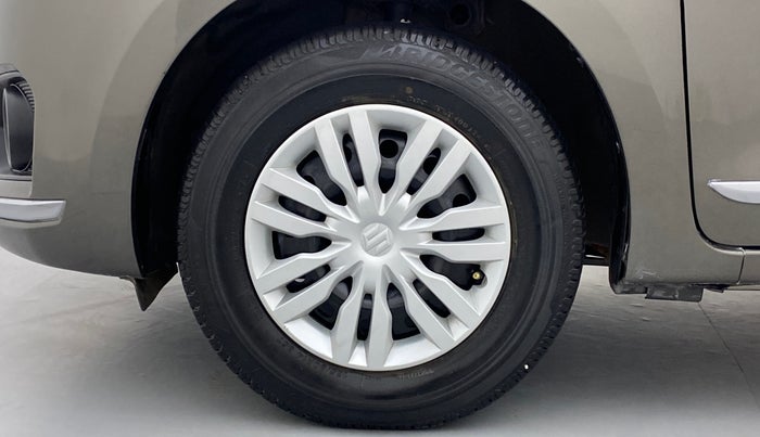 2018 Maruti Dzire VXI, Petrol, Manual, 12,165 km, Left Front Wheel
