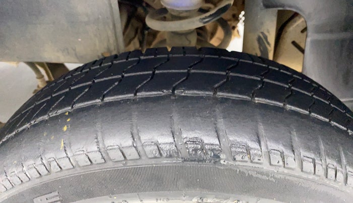 2016 Tata Nano TWIST XTA, Petrol, Automatic, 13,294 km, Left Rear Tyre Tread
