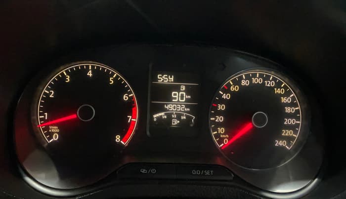 2017 Volkswagen Vento HIGHLINE 1.6 MPI, Petrol, Manual, 49,026 km, Odometer Image