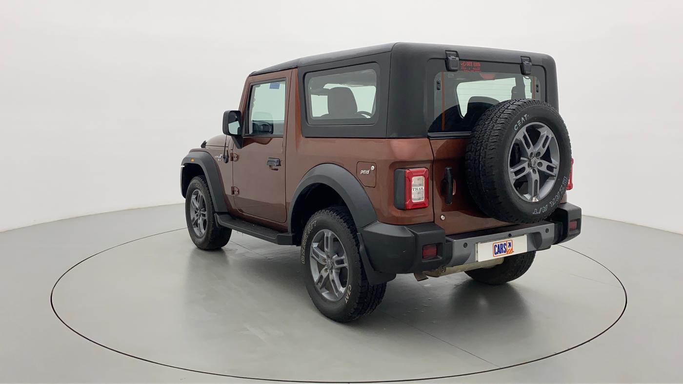 2021 Mahindra Thar LX HT PETROL 4WD MT, Petrol, Manual, 4,870 km, Left Back Diagonal