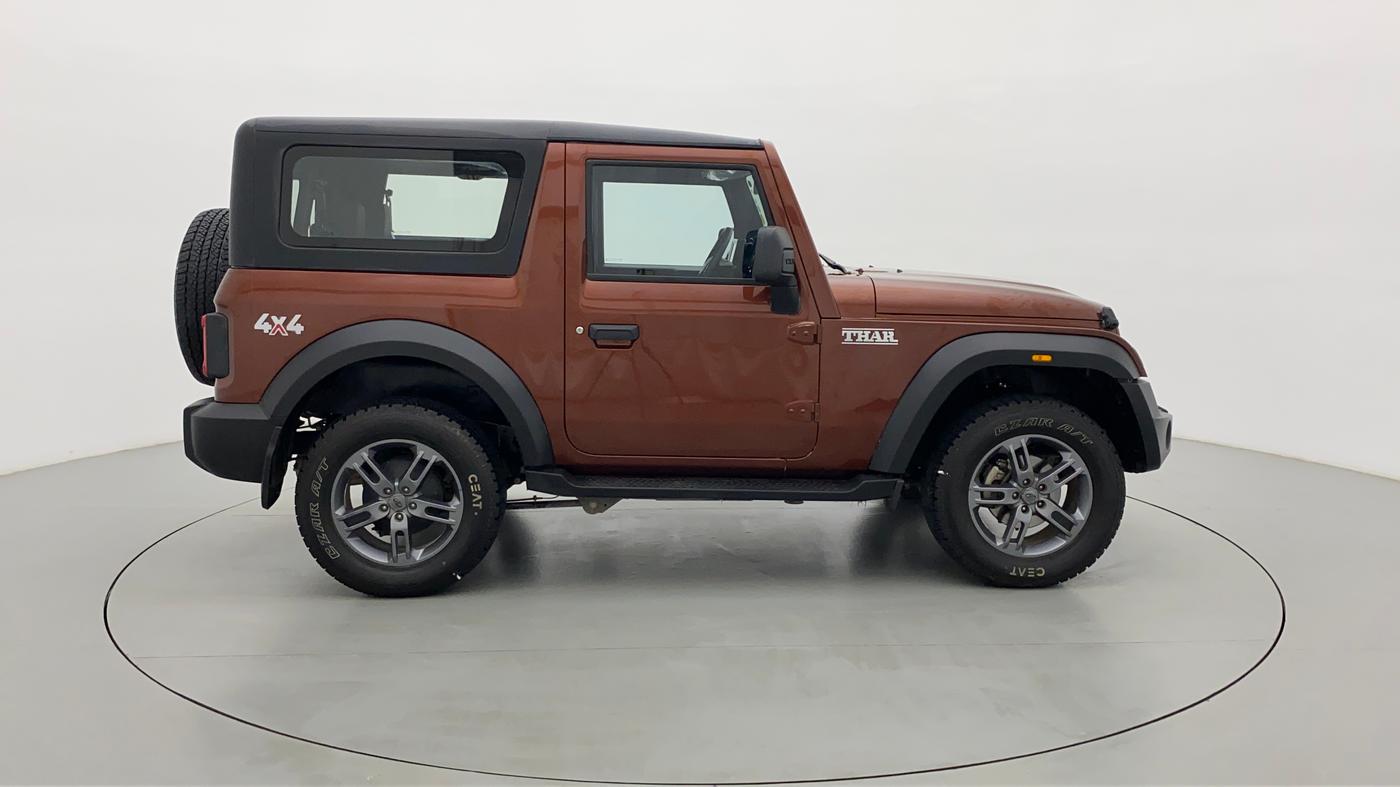 2021 Mahindra Thar LX HT PETROL 4WD MT, Petrol, Manual, 4,870 km, Right Side View