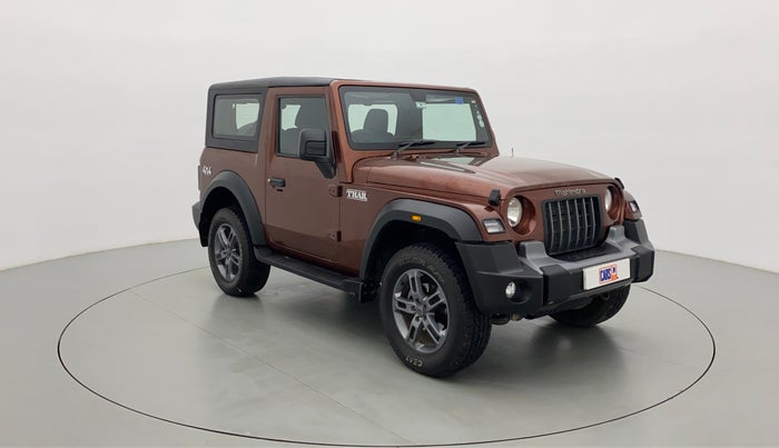 2021 Mahindra Thar LX HT PETROL 4WD MT, Petrol, Manual, 4,870 km, Right Front Diagonal