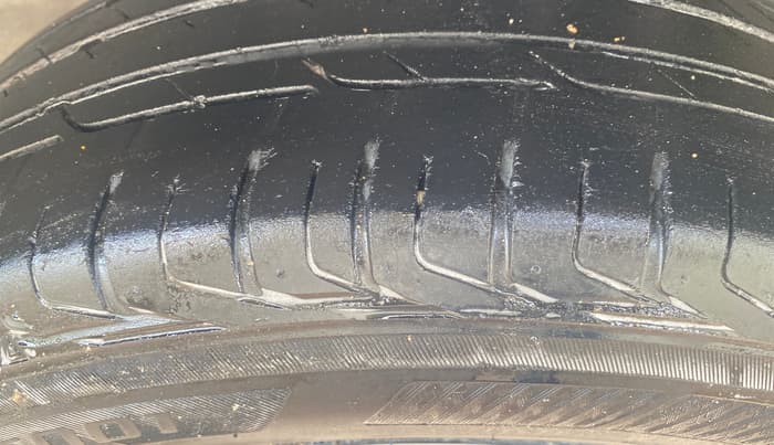 2018 Tata NEXON XZA PLUS DIESEL, Diesel, Automatic, 1,03,608 km, Left Rear Tyre Tread