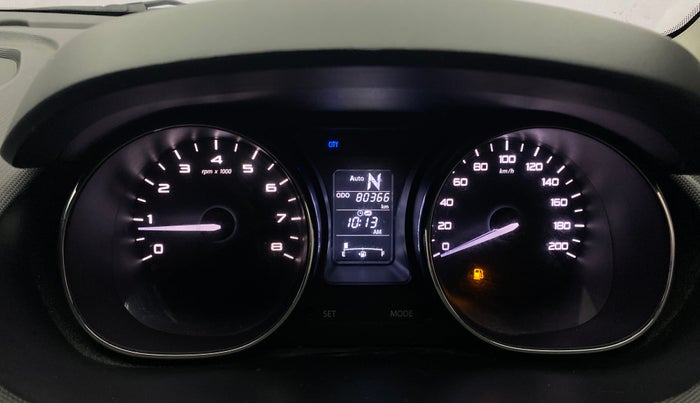 2018 Tata Tiago XZA PETROL, Petrol, Automatic, 80,365 km, Odometer Image
