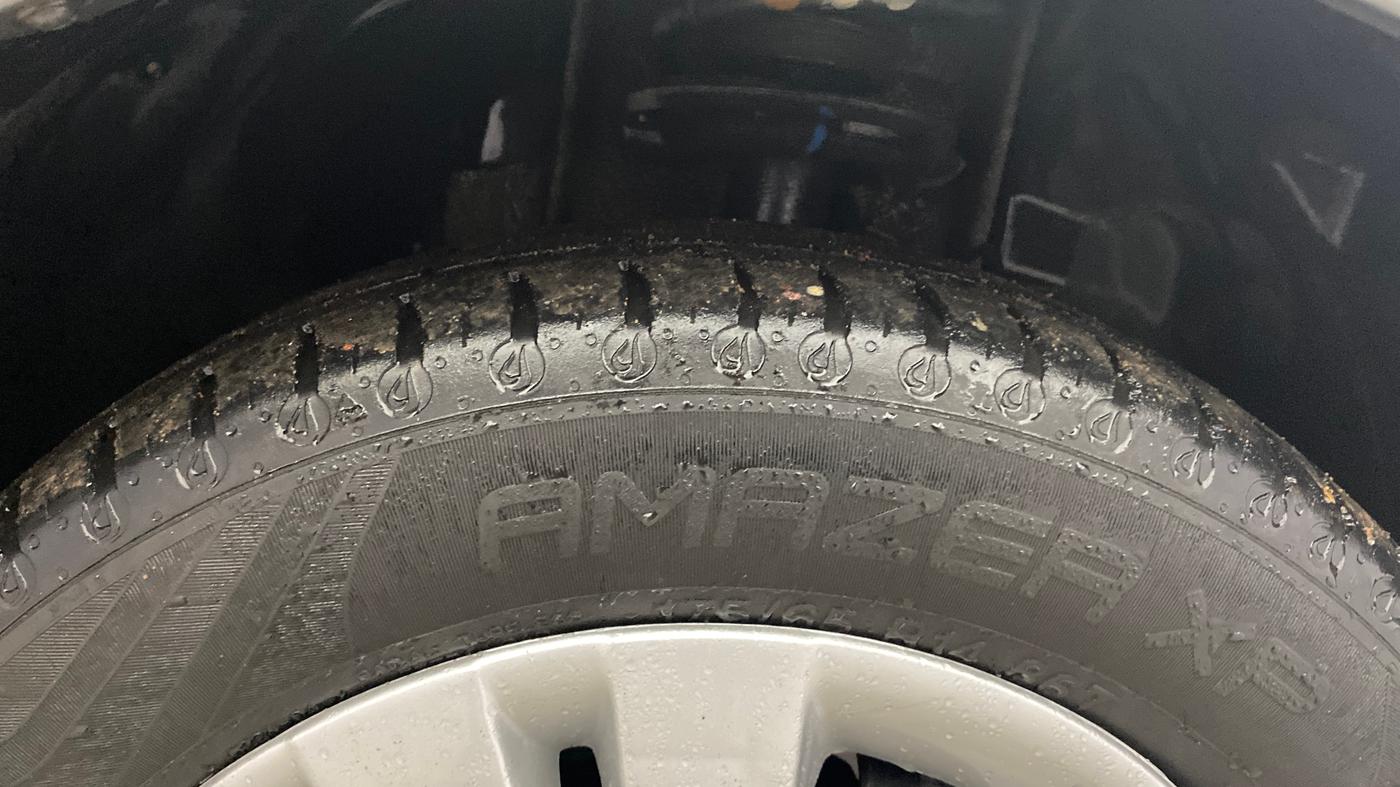 2018 Tata Tiago XZA PETROL, Petrol, Automatic, 80,365 km, Right Front Tyre Tread