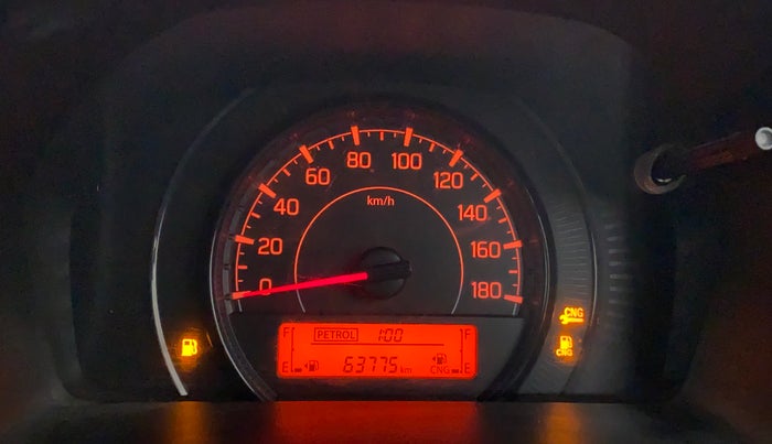 2021 Maruti New Wagon-R LXI CNG (O) 1.0, CNG, Manual, 63,818 km, Odometer Image