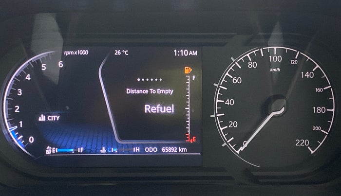 2021 Tata Harrier XZ PLUS 2.0L DUAL TONE, Diesel, Manual, 65,892 km, Odometer Image