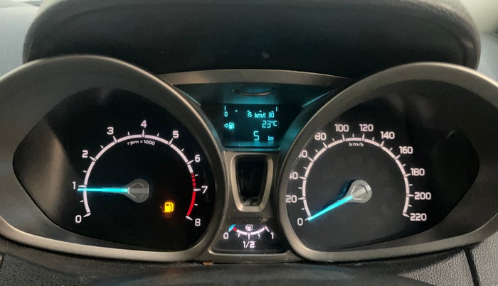 2015 Ford Ecosport TITANIUM 1.5L PETROL, Petrol, Manual, 1,01,340 km, Odometer Image