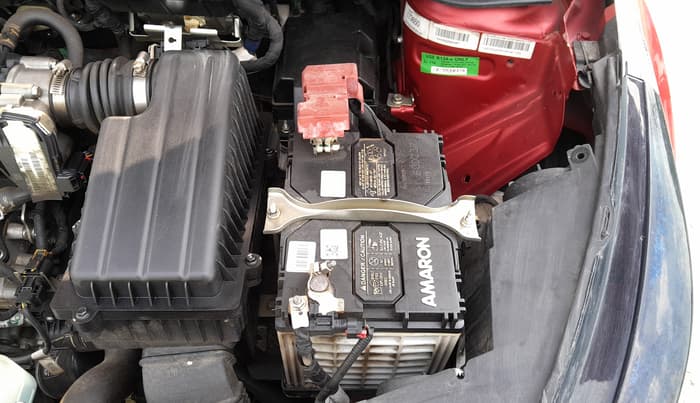 2024 Tata ALTROZ XMA Plus (S) DCT, Petrol, Automatic, 17,233 km, Engine View - Left