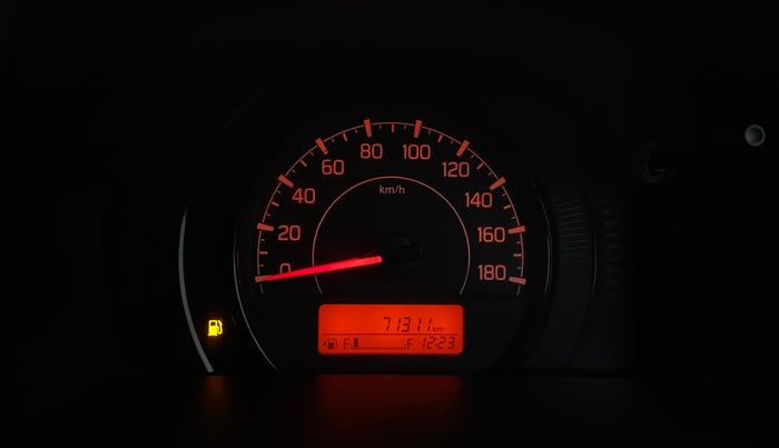2019 Maruti New Wagon-R VXI 1.2L, Petrol, Manual, 71,428 km, Odometer Image