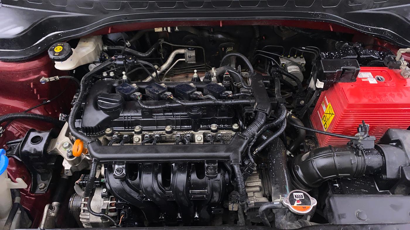 2021 KIA SONET HTK PLUS 1.2, Petrol, Manual, 81,221 km, Engine View