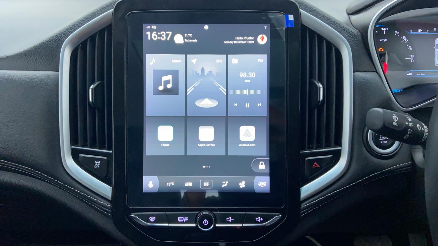 2019 MG HECTOR SHARP DCT PETROL, Petrol, Automatic, 3,829 km, Infotainment System