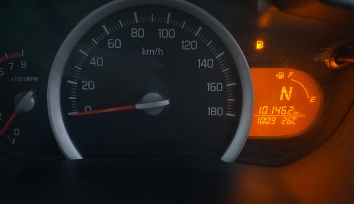 2014 Maruti Celerio VXI AMT, Petrol, Automatic, 1,01,423 km, Odometer Image