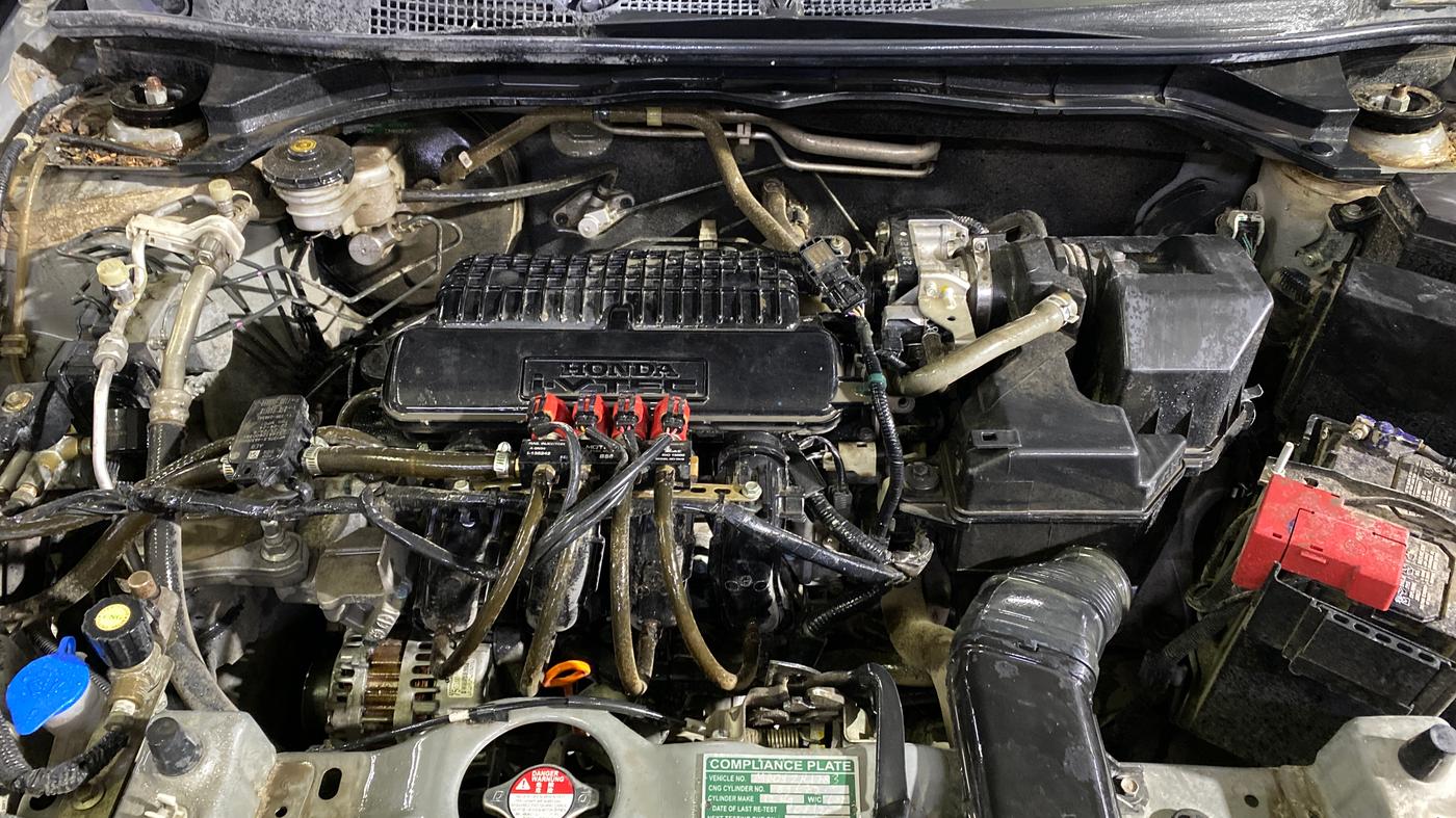 2023 Honda Amaze 1.2L I-VTEC VX, CNG, Manual, 50,763 km, Engine View
