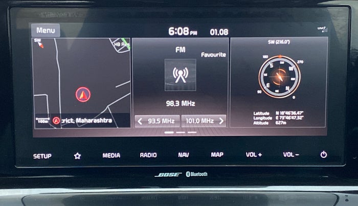 2020 KIA SELTOS 1.5 GTX+ AT, Diesel, Automatic, 73,205 km, Infotainment System