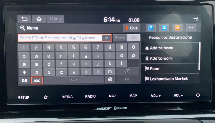 2020 KIA SELTOS 1.5 GTX+ AT, Diesel, Automatic, 73,205 km, Touchscreen Infotainment System