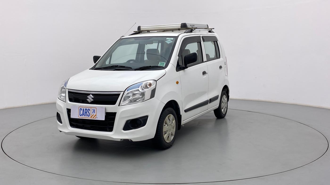 2014 Maruti Wagon R 1.0 LXI CNG, CNG, Manual, 34,185 km, Left Front Diagonal
