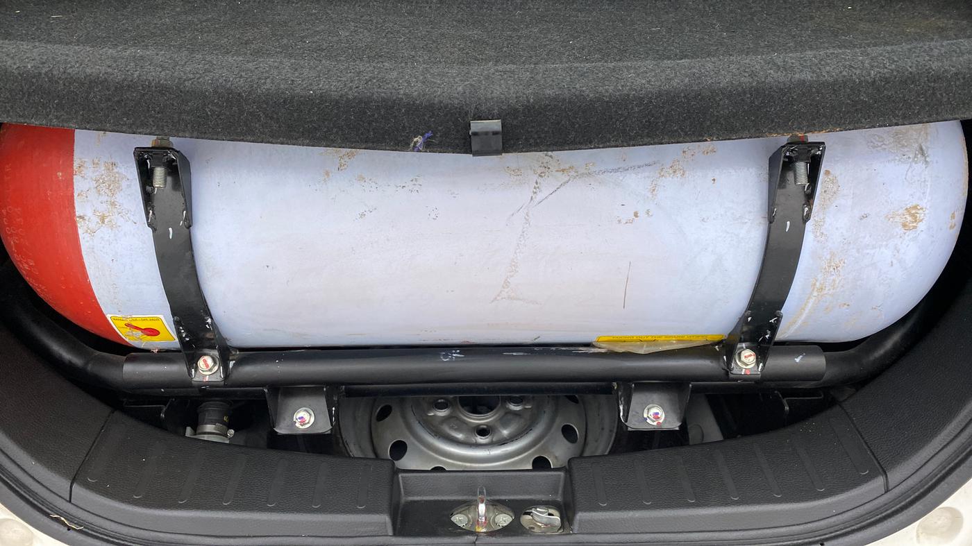 2014 Maruti Wagon R 1.0 LXI CNG, CNG, Manual, 34,185 km, Boot Inside