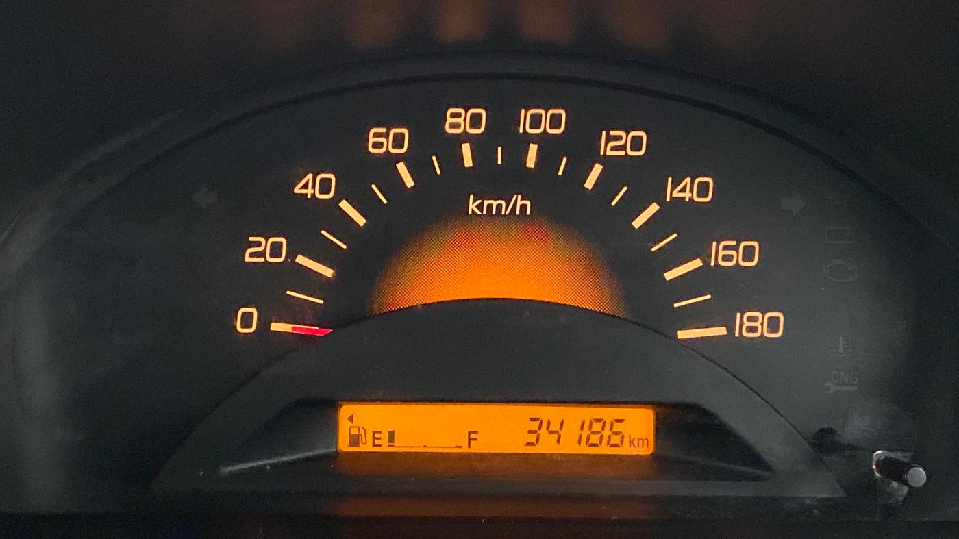 2014 Maruti Wagon R 1.0 LXI CNG, CNG, Manual, 34,185 km, Odometer Image