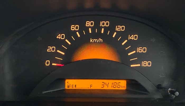 2014 Maruti Wagon R 1.0 LXI CNG, CNG, Manual, 34,185 km, Odometer Image